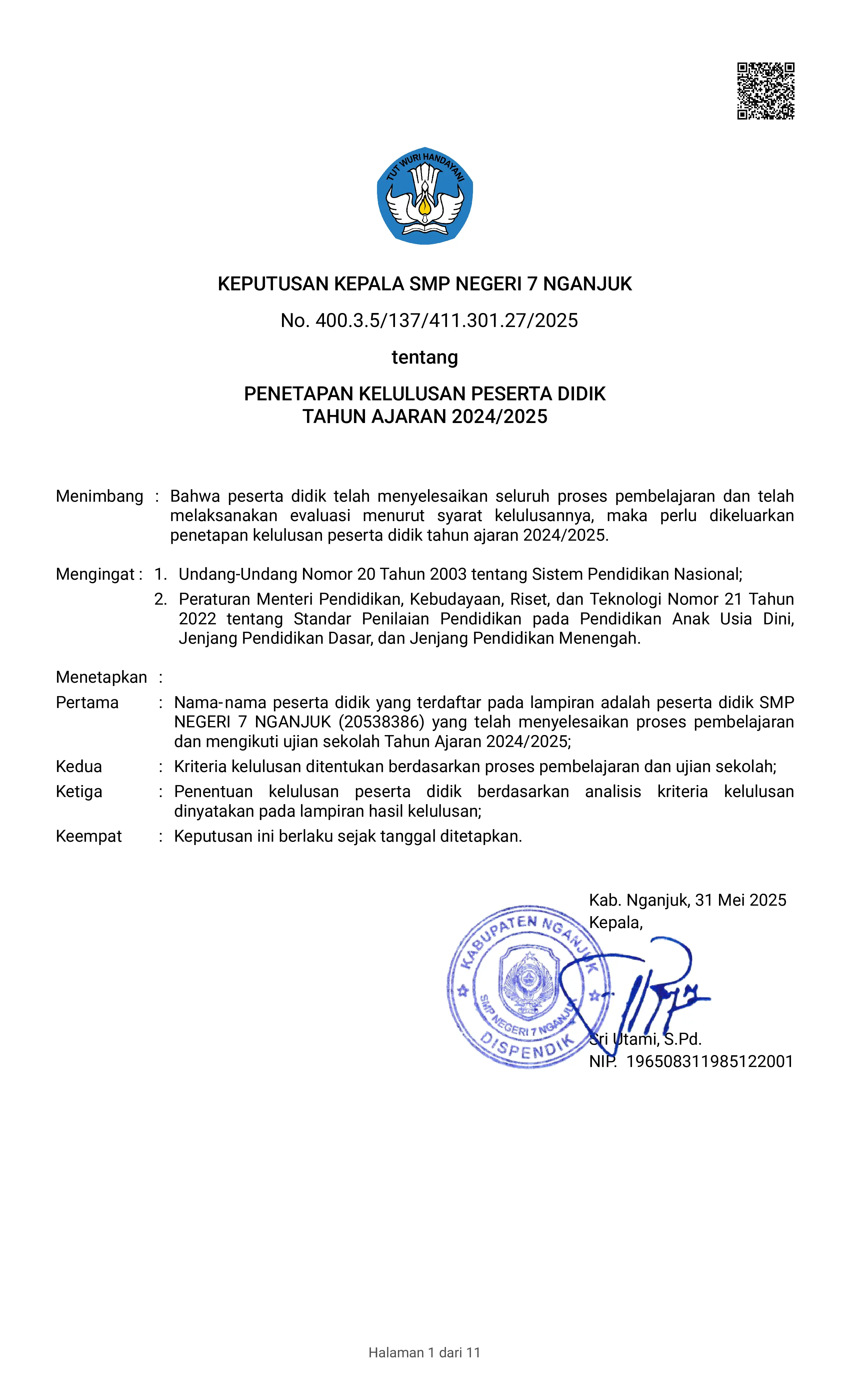Surat Keterangan