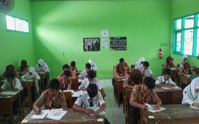 Pelaksanaan Asesmen Sumatif Akhir Semester SMP Negeri 7 Nganjuk Tahun Ajaran 2024/2025