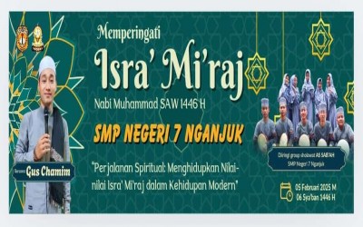 Gelar Peringatan Isra Mi'raj, Hadirkan Gus Chamim diiringi Grup Sholawat As-Sab’ah