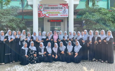 SMPN 7 Nganjuk Gelar Peringatan Isra Mi’raj dengan Khidmat dan Meriah